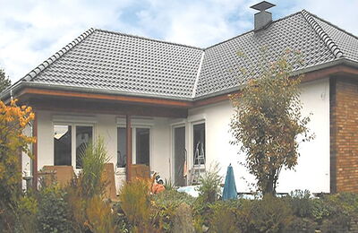 Fertighaussanierung (Brandschaden) in Pr. Oldendorf Nordrhein-Westfalen (Nord-Haus)