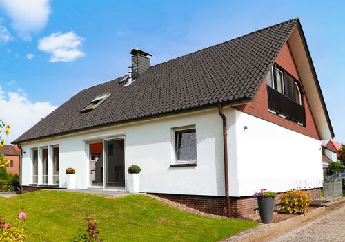 Fassadensanierung eines (Okal-Haus) bei Hannover in Niedersachsen