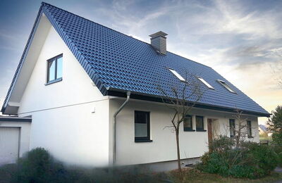 Aufstockung Fertighaus (Zenker-Haus) bei Paderborn in Nordrhein-Westfalen Aufstockung Fertighaus (Zenker-Haus) bei Paderborn in Nordrhein-Westfalen